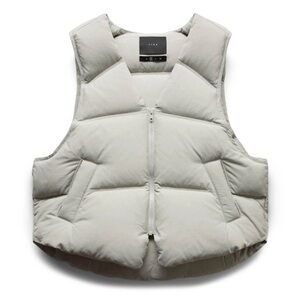NWT IISE Down PUFFER VEST in‎ Cold Beige size XL $275